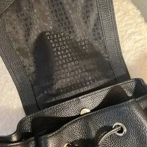 kate spade | Bags | Black Kate Spade Draw String Backpack  display picture 3